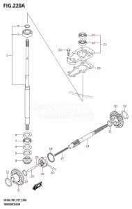 DF9.9B From 00995F-710001 (P03)  2017 drawing TRANSMISSION (DF9.9B:P03)