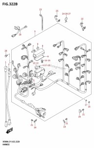 DF250A From 25003P-140001 (E11 E40)  2021 drawing HARNESS (DF250ATSS)