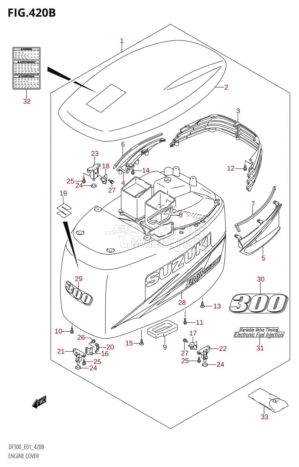 ENGINE COVER (K10,011)