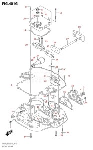 DF250T From 25004F-510001 (E03)  2015 drawing ENGINE HOLDER (DF250ST:E03)