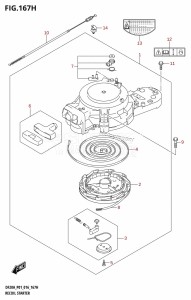 DF20A From 02002F-610001 (P01)  2016 drawing RECOIL STARTER (DF20A:P01)