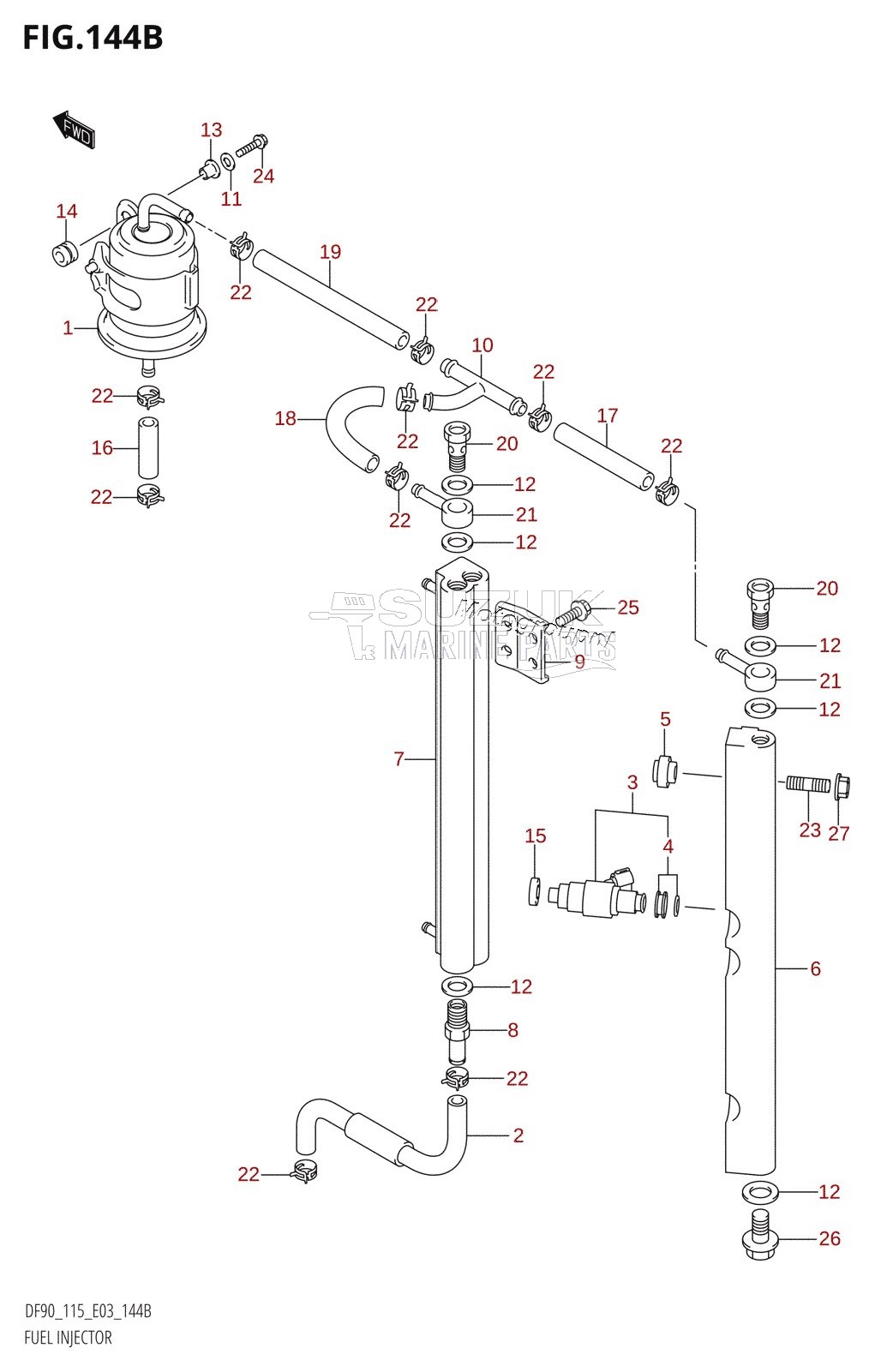 FUEL INJECTOR (K1,K2,K3,K4,K5,K6,K7,K8,K9,K10,011)