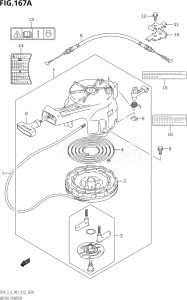 00502F-210001 (2012) 5hp P01-Gen. Export 1 (DF5) DF5 drawing RECOIL STARTER