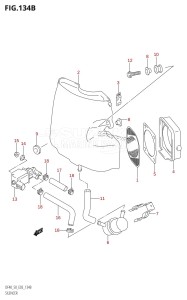 DF40 From 04001F-421001 (E03)  2004 drawing SILENCER (K1,K2,K3,K4,K5,K6)