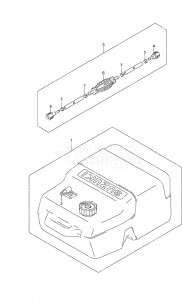 DF 9.9A drawing Fuel Tank