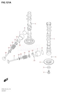 05004F-610001 (2016) 50hp E03-USA (DF50AVT) DF50A drawing CAMSHAFT