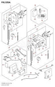 DF150AST From 15004F-040001 (E03)  2020 drawing OPT:KEY LESS START (020,021,022)