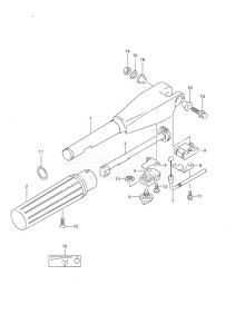 DF 4 drawing Tiller Handle