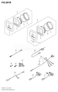 DF175A From 17503F-040001 (E01 E03 E40)  2020 drawing OPT:MULTI FUNCTION GAUGE (1) (022)