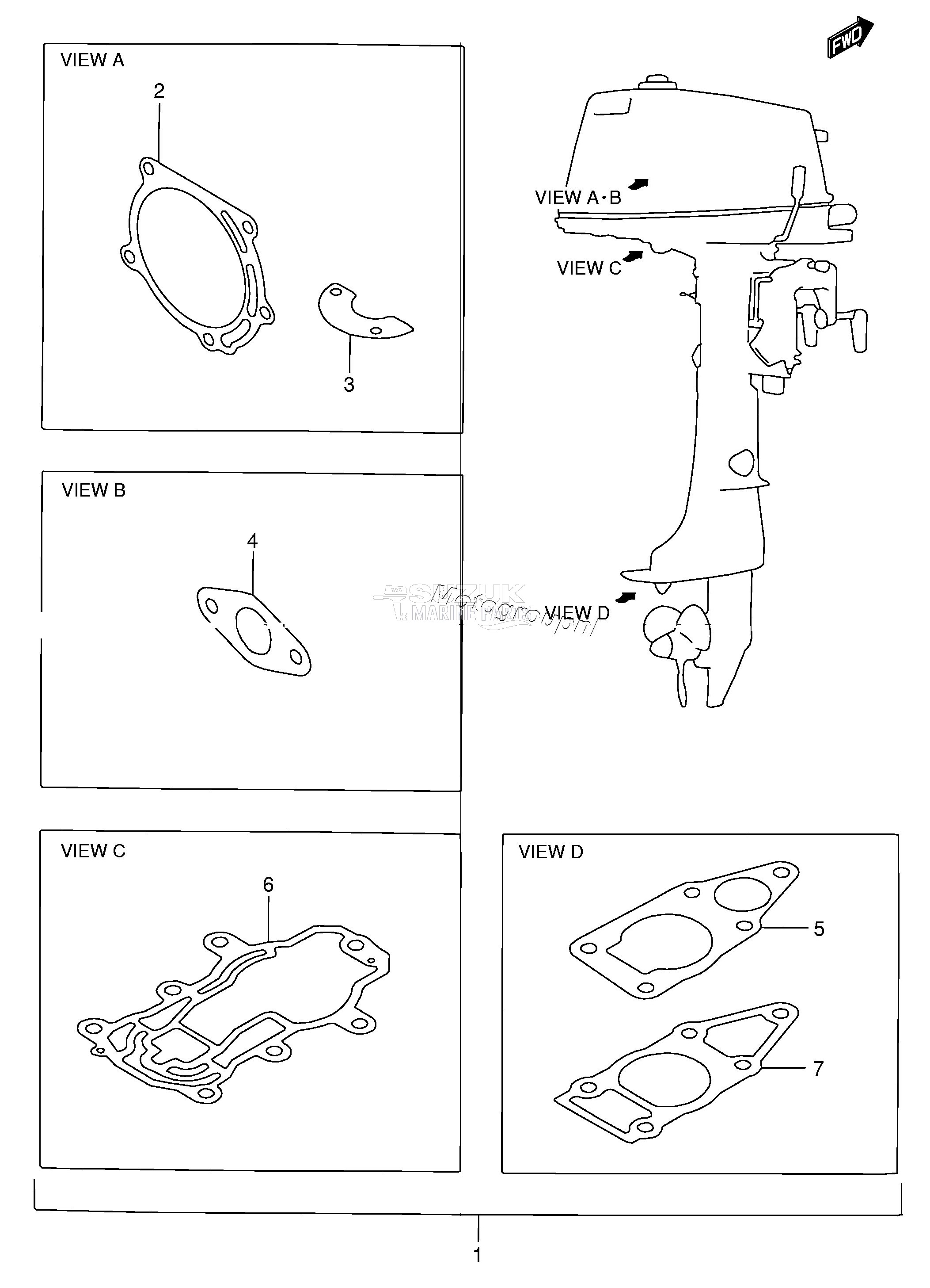 OPTIONAL : GASKET SET