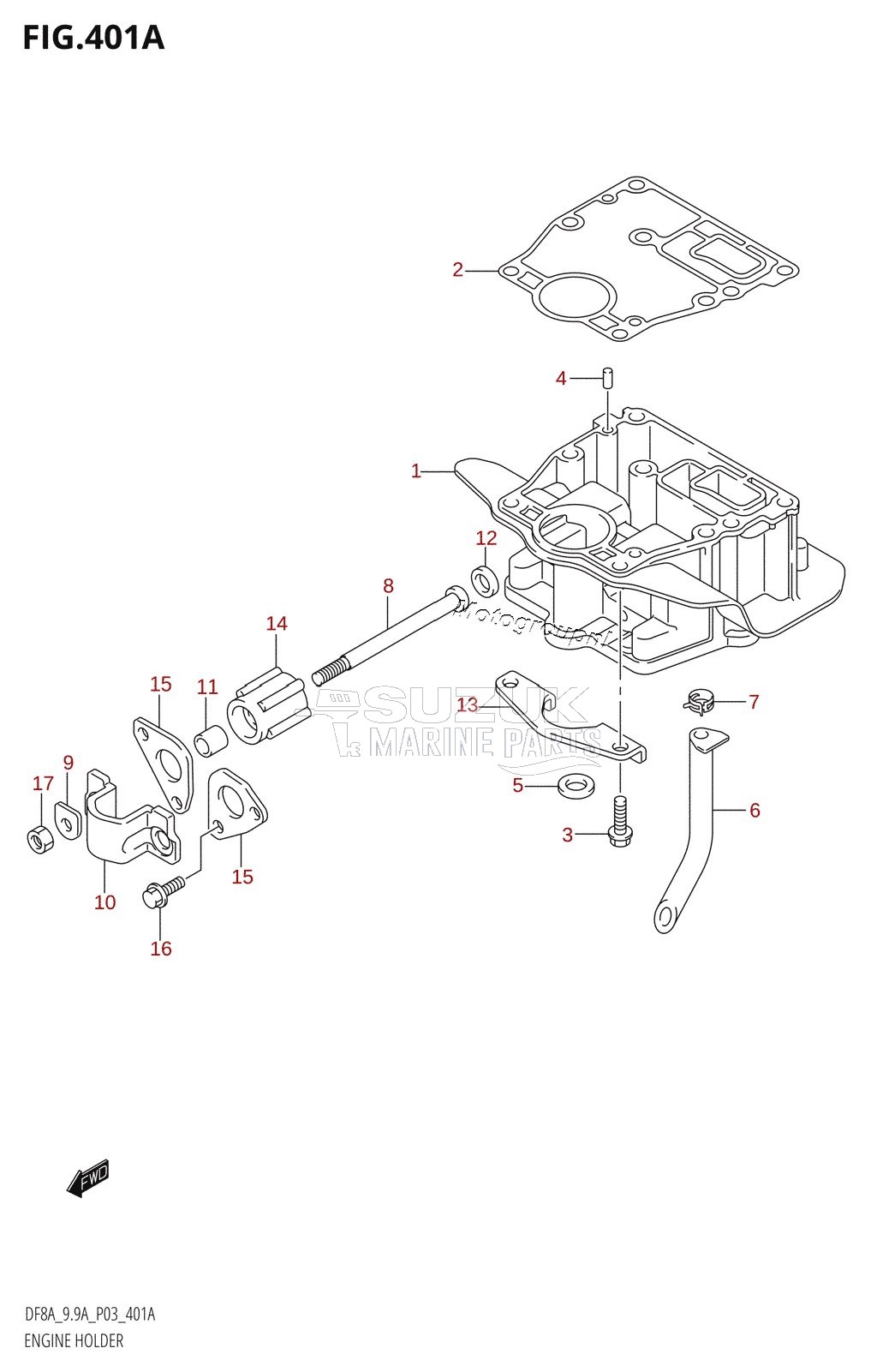 ENGINE HOLDER