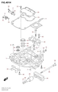 DF90A From 09003F-510001 (E01 E40)  2015 drawing ENGINE HOLDER (DF90A:E40)