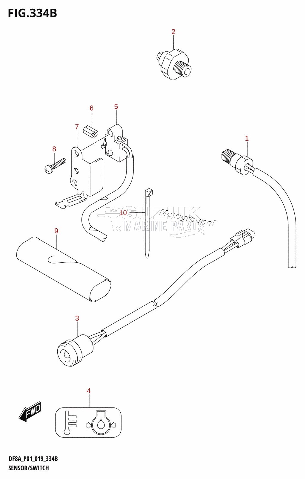 SENSOR /​ SWITCH (DF8AR,DF9.9AR)