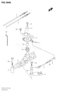 DF250Z From 25003Z-910001 (E40)  2019 drawing THROTTLE ROD