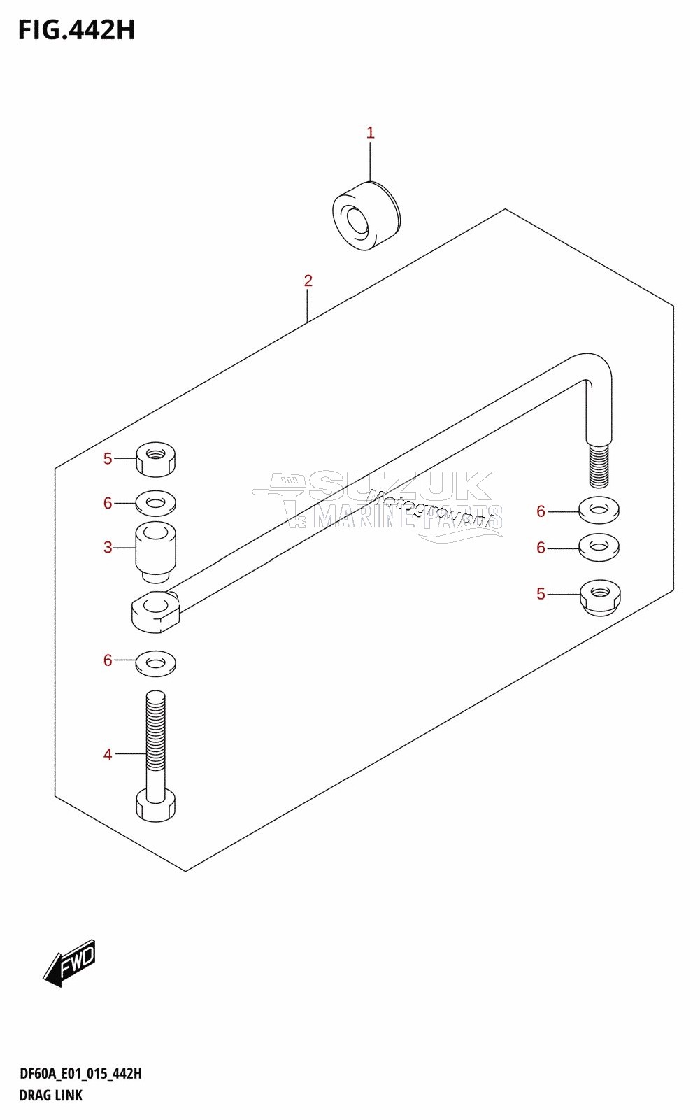 DRAG LINK (DF60AVT:E40)