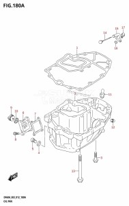 DF60A From 06002F-210001 (E03)  2012 drawing OIL PAN