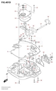 DF225Z From 22503Z-610001 (E03)  2016 drawing ENGINE HOLDER (DF225Z:E03)