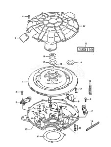 Outboard DT 85 drawing Magneto