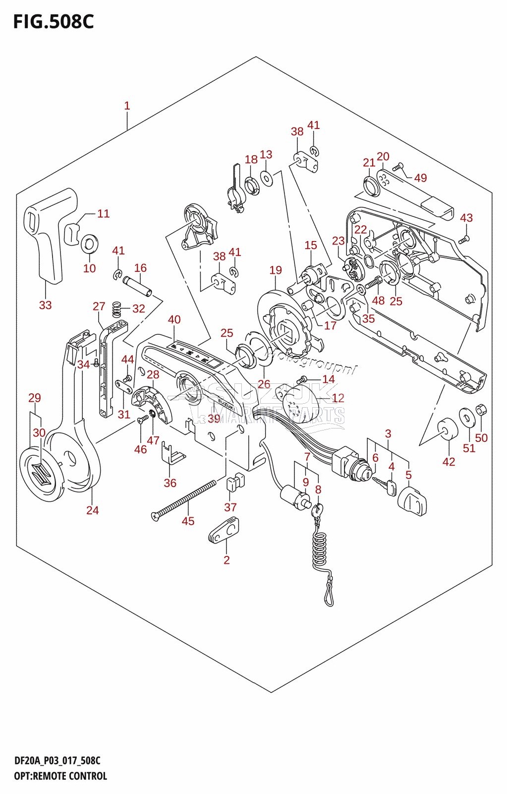 OPT:REMOTE CONTROL (DF20A:P03)