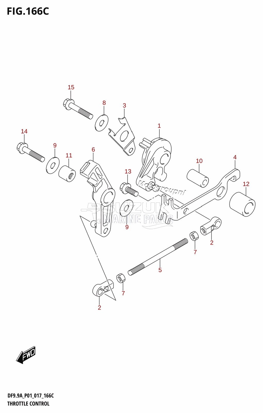 THROTTLE CONTROL (DF9.9A:P01)