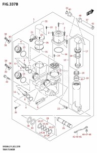 DF325A From 32501F-240001 (E01 E40)  2022 drawing TRIM CYLINDER (DF350A,DF325A,DF300B)