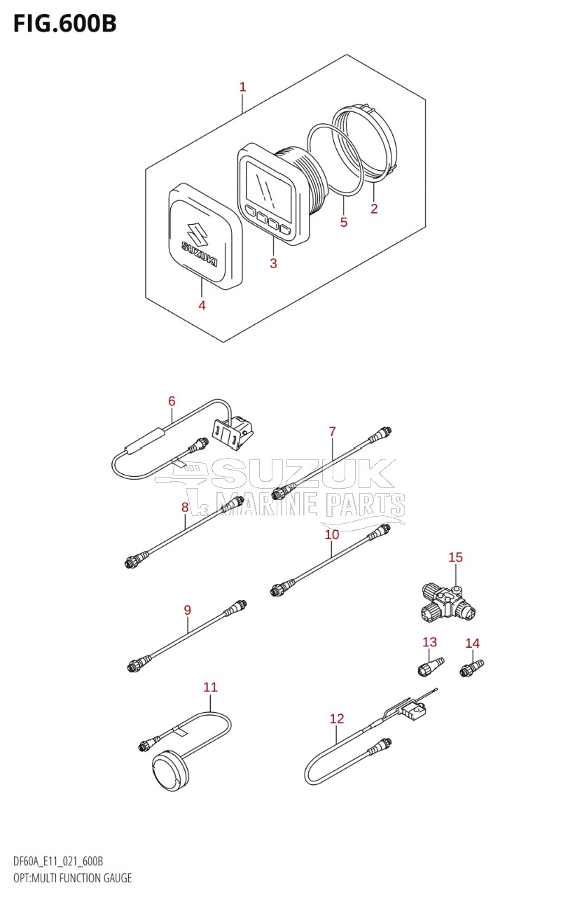 OPT:MULTI FUNCTION GAUGE (SEE NOTE)