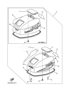 15FMHS drawing FAIRING-UPPER