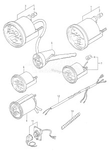 DT50 From 05004-351001 ()  1993 drawing OPT : METER (1)