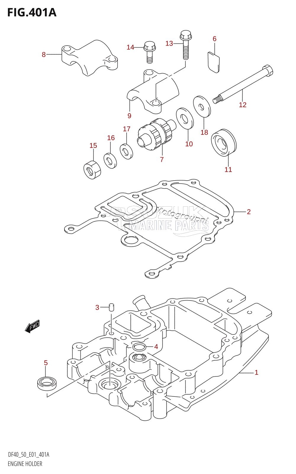 ENGINE HOLDER