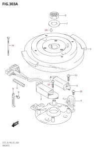 DT30 From 03005-510001 ()  2015 drawing MAGNETO (DT25K:P36)