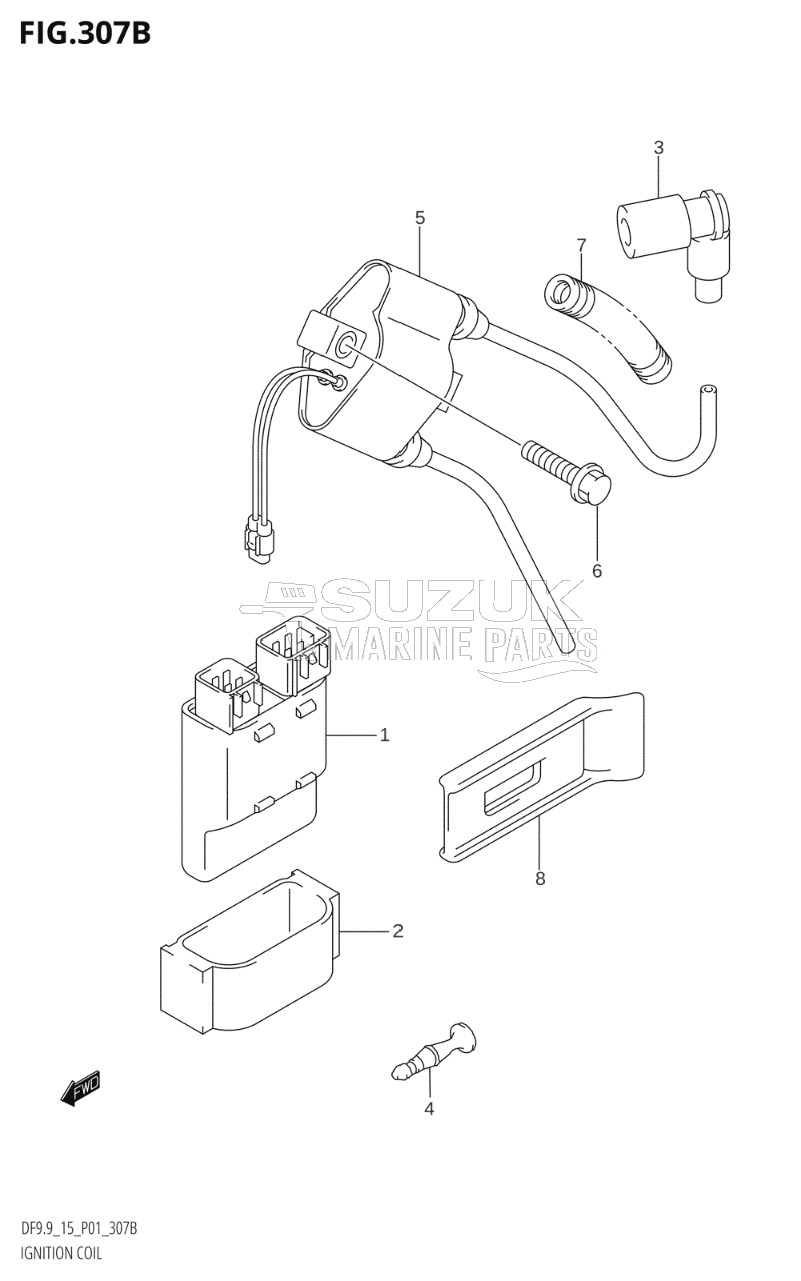 IGNITION COIL (K5,K6,K7,K8,K9,K10,011)