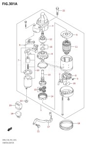 DF8A From 00801F-010001 (P03)  2010 drawing STARTING MOTOR