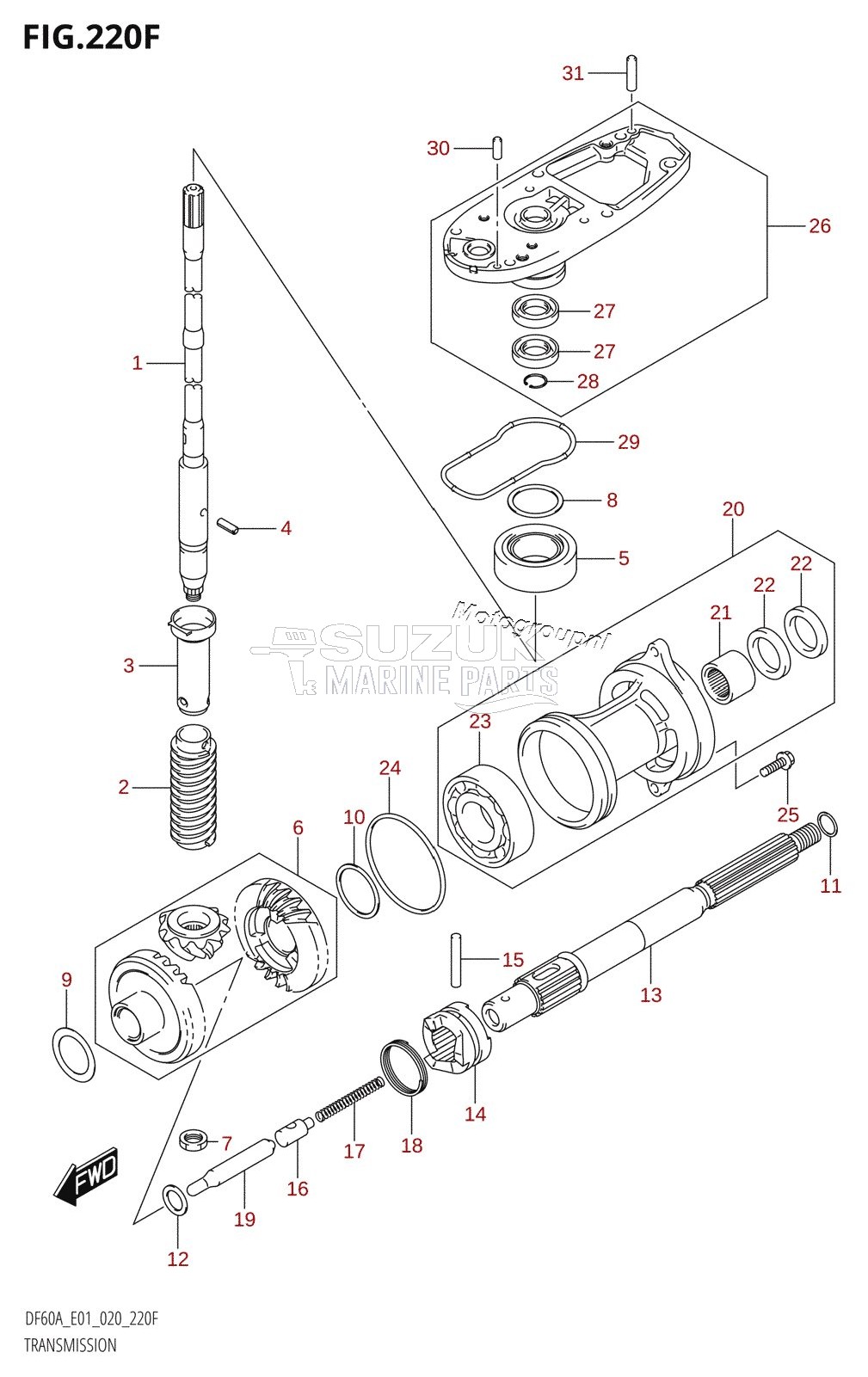 TRANSMISSION (DF60ATH:E01)