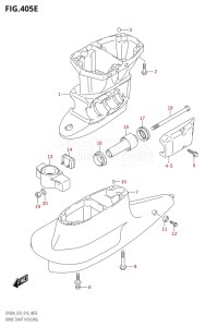 05003F-610001 (2016) 50hp E03-USA (DF50A) DF50A drawing DRIVE SHAFT HOUSING (DF60AVT:E03)