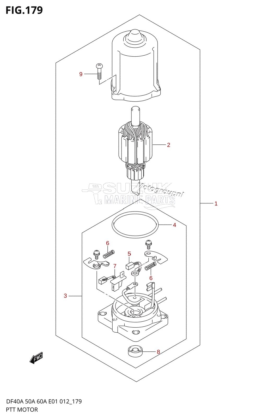 PTT MOTOR (DF40AST E34)