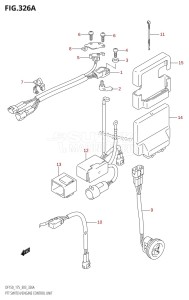 DF175T From 17502F-010001 (E03)  2010 drawing PTT SWITCH /​ ENGINE CONTROL UNIT