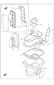 Outboard DF 150 drawing Gasket Set