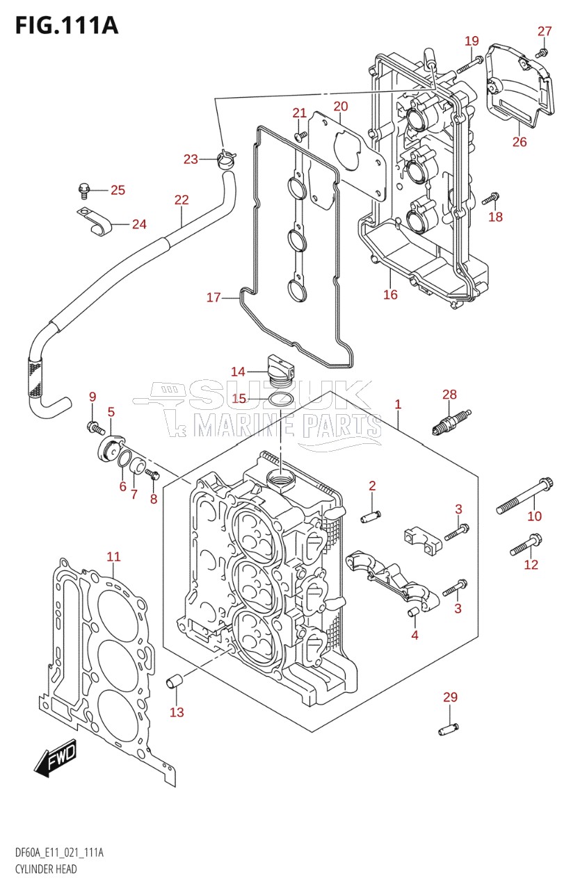 CYLINDER HEAD (SEE NOTE)