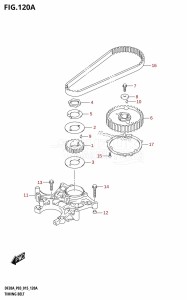 DF15A From 01504F-510001 (P03)  2015 drawing TIMING BELT