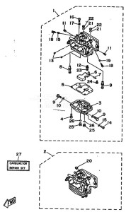 140AETO drawing CARBURETOR