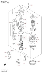 DF9.9A From 00994F-140001 (E01)  2021 drawing STARTING MOTOR