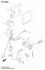 DF40A From 04003F-510001 (E01 E13)  2015 drawing PTT SWITCH /​ ENGINE CONTROL UNIT (DF40AST:E34)