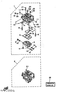 140AETO drawing CARBURETOR