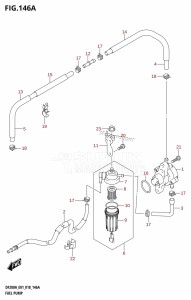 DF200A From 20003F-810001 (E01 E40)  2018 drawing FUEL PUMP (E01)