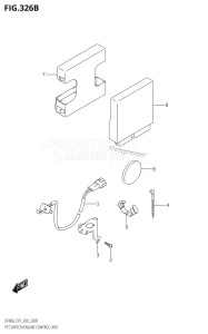 DF60A From 06002F-040001 (E01 E40)  2020 drawing PTT SWITCH /​ ENGINE CONTROL UNIT (DF40AQH:E01)