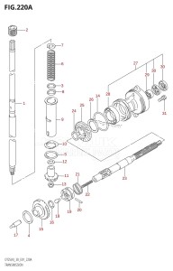 DT25 From 02501K-780001 (E36)  2007 drawing TRANSMISSION