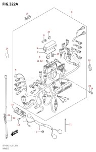 DF100A From 10003F-140001 (E01)  2021 drawing HARNESS (DF100AT)