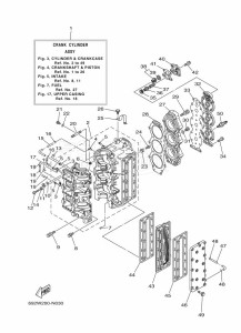 E75BMHDL drawing CYLINDER--CRANKCASE