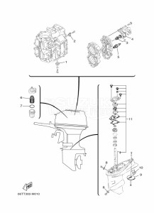 40XMH drawing MAINTENANCE-PARTS