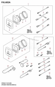 DF300B From 30003F-040001 (E11)  2020 drawing OPT:MULTI FUNCTION GAUGE (2) (020,021)